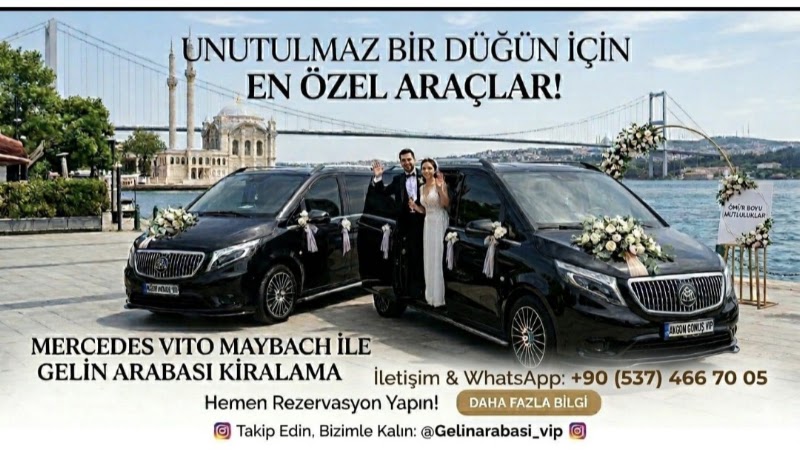 VİP GELİN ARABASI KIRALAMA DEMELIF TRAVEL